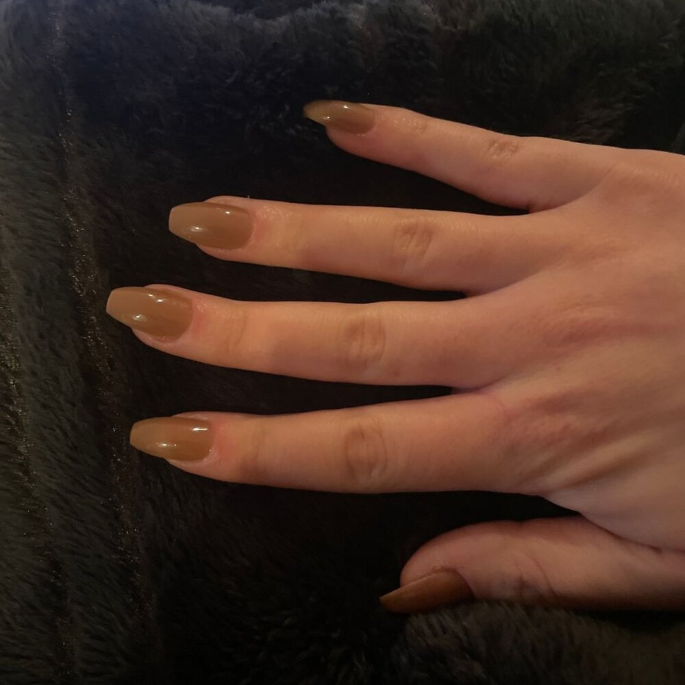 static nails TOASTED SUGAR COFFIN